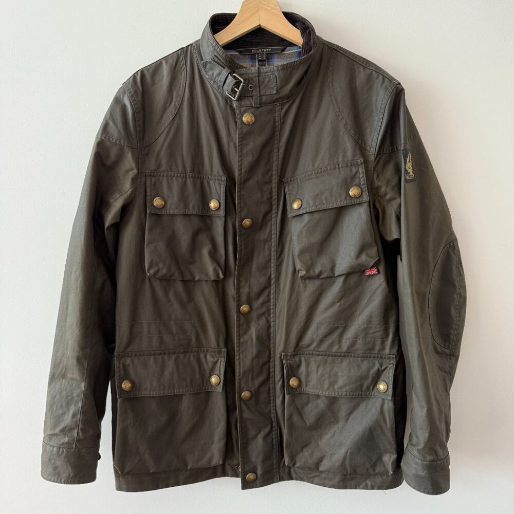 Men's Belstaff Fieldmaster Jacket UK/US 36 - Faded Olive